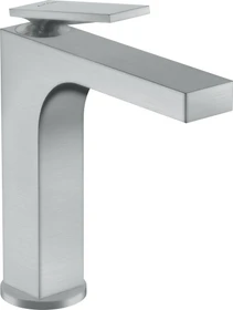 Hansgrohe Axor Citterio 160 Waschbeckenarmatur mit Hebelgriff und Ablauffernbedienung brushed chrome