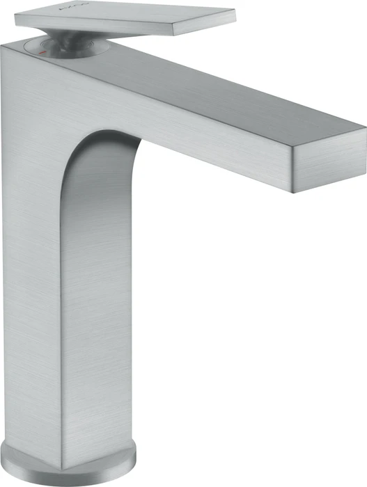 Hansgrohe Axor Citterio 160 Waschbeckenarmatur mit Hebelgriff und Ablauffernbedienung brushed chrome