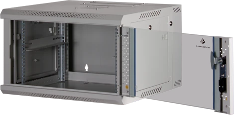 Rockstable 19" Wandschrank 6HE, Sicherheitsglastür, IP2X, weiß, 600mm tief