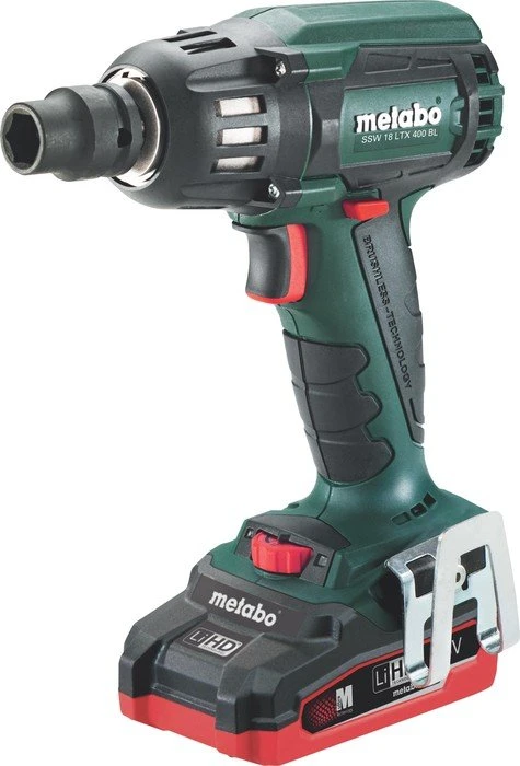 Metabo SSW 18 LTX 400 BL Akku-Schlagschrauber inkl. Koffer + 2 Akkus 3.1Ah