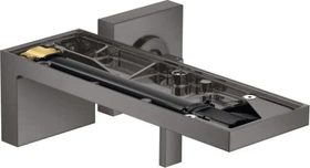 Hansgrohe Axor MyEdition Waschbeckenarmatur für Wandmontage ohne Platte brushed black chrome