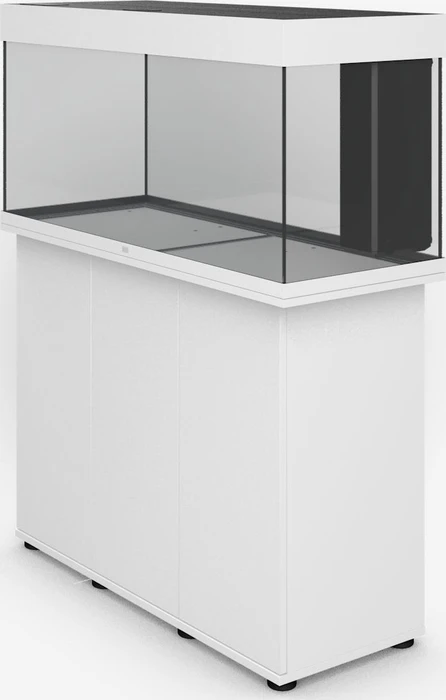 Juwel Rio 180 LED Aquarium-Set mit Unterschrank, weiß/weiß, 180l