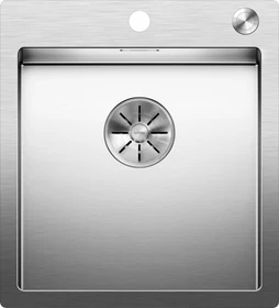 Blanco Claron 400-IF/A InFino Einbau Becken mittig mit Ablauffernbedienung edelstahl