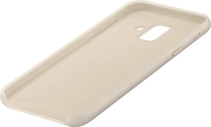 Samsung Dual Layer Cover für Galaxy A6 (2018) gold
