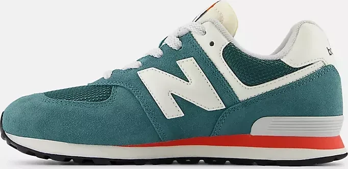 New Balance 574 new spruce/blast red (Junior)
