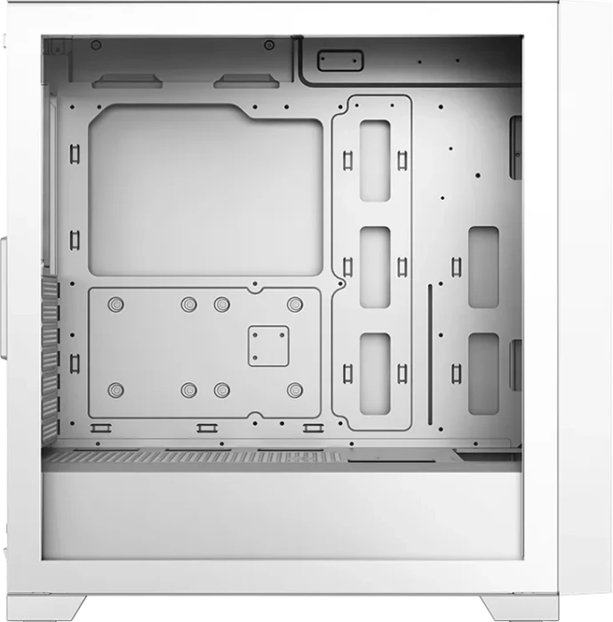 PCCooler C3D510 BK ARGB, weiß, Glasfenster