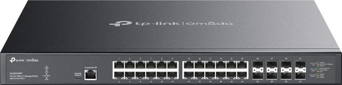 TP-Link Omada SX300 Rackmount 10G Managed Switch, 24x RJ-45, 8x SFP+, 770W PoE++