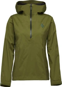 Black Diamond StormLine Stretch Rain Shell Anorak camp green (Damen)