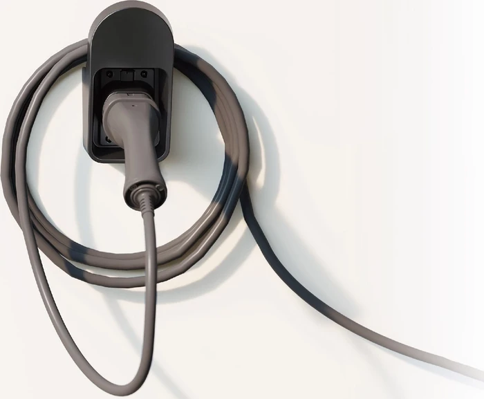 InLine Universal EV-Ladekabel Halterung, schwarz