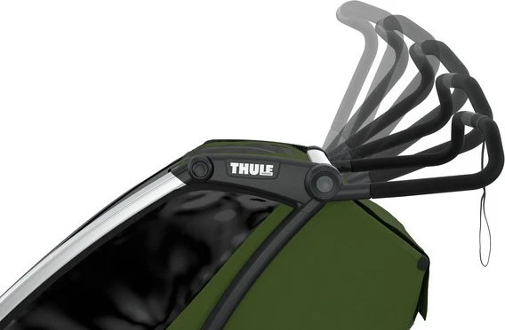 Thule Chariot Cab 2 2021 Fahrradanhänger cypress green