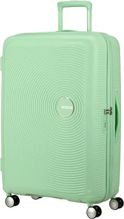 American Tourister Soundbox Spinner erweiterbar L pastel green