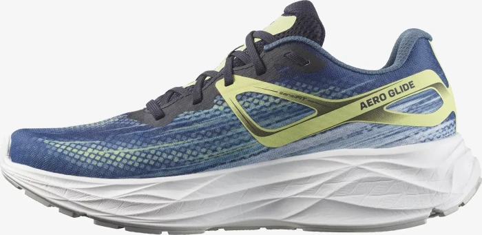 Salomon Aero Glide blue ashes/dark sapphire/sunny lime (Herren)