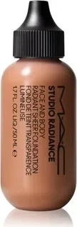 MAC Studio Radiance Face & Body Radiant Sheer Foundation W4, 50ml