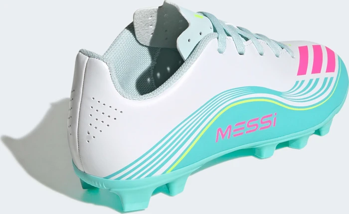adidas F50 Messi Club FG/MG cloud white/lucid pink/flash aqua (Junior)