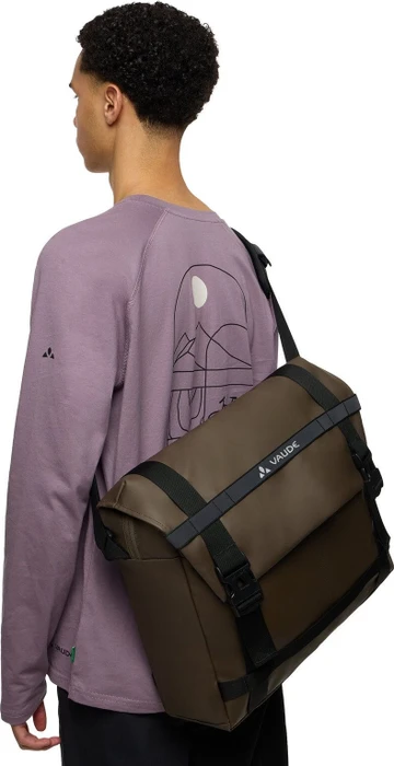 Vaude Mineo 22 Messenger Umhängetasche deer brown
