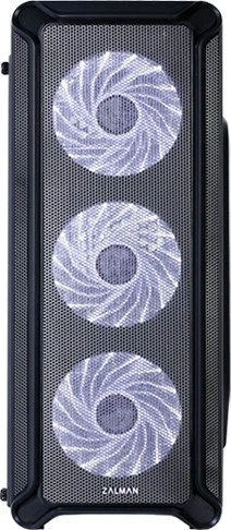 Zalman i3, schwarz, Acrylfenster