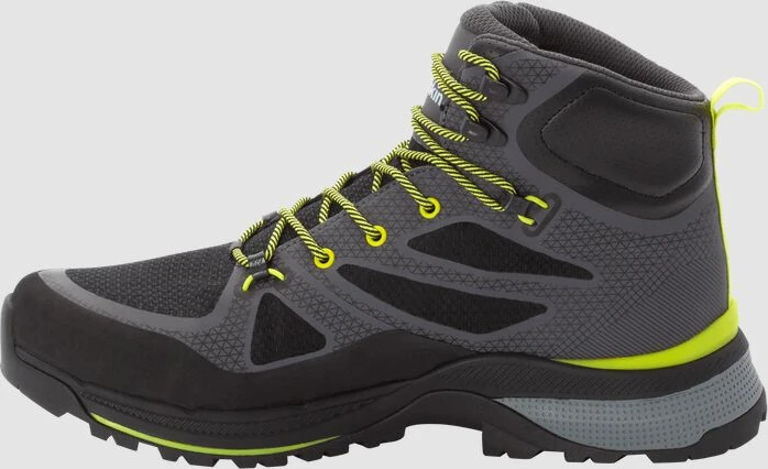 Jack Wolfskin Force Striker Mid dark grey/lime (Herren)