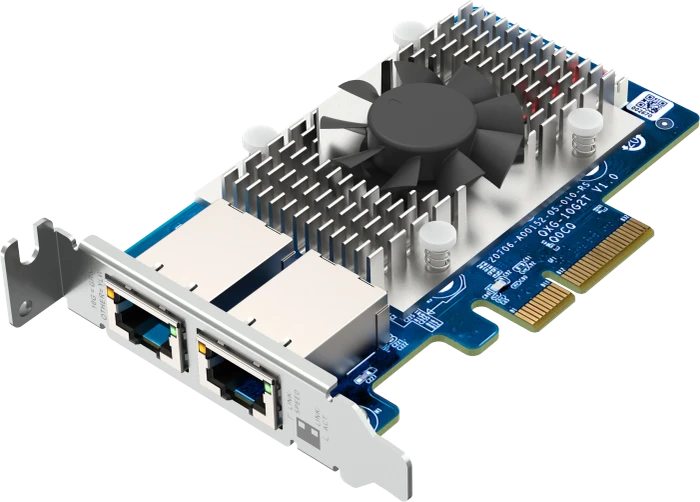 QNAP LAN-Adapter, 2x RJ-45, PCIe 3.0 x4