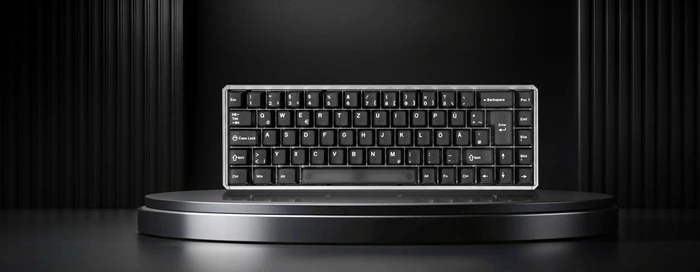Akko MOD68 HE, LEDs RGB, hot-swap, AstroAim Magnetic, USB/Bluetooth, DE