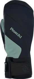 Roeckl Andalo GTX Mitten Skihandschuhe black/laurel leaf (Junior)