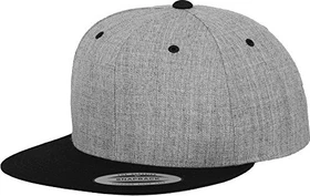 Flexfit YP Classics Premium Snapback 2-Tone Kappe heather/black