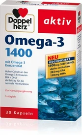 Doppelherz Omega-3 1400 Kapseln, 30 Stück
