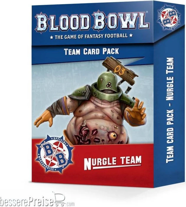 Games Workshop Warhammer Blood Bowl - Team Card Pack: Nurgle Team (EN)