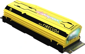 Seagate FireCuda 520 SSD +Rescue - Special Edition Cyberpunk 2077 1TB, M.2 2280 / M-Key / PCIe 4.0 x4, Kühlkörper
