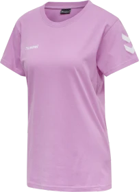 hummel GO Cotton T-Shirt kurzarm orchid