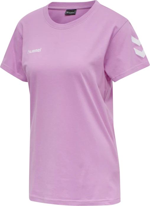 hummel GO Cotton T-Shirt kurzarm orchid