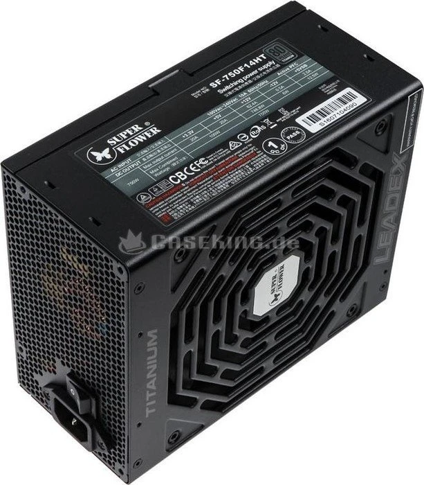 Super Flower Leadex Titanium schwarz 750W, ATX 2.3