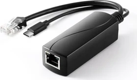 Revotech Gigabit PoE-Splitter, 2x RJ-45, PoE PD (TYPEC0502G)