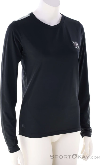 ION MTB Seek AMP Trikot langarm schwarz (Damen)