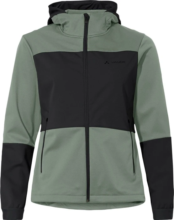 Vaude Qimsa Hooded Softshell Fahrradjacke agave (Damen)