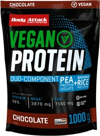 Body Attack Vegan Protein Schokolade 1kg