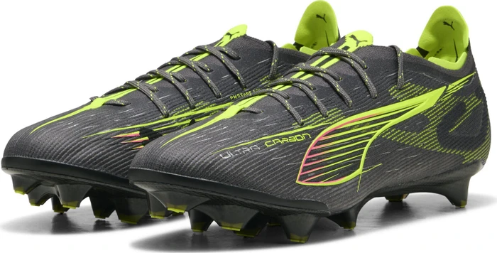 Puma Ultra 5 Carbon FG matte aged silver/yellow alert/sun struck (Herren)