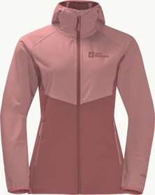 Jack Wolfskin Go Hike Softshell Funktionsjacke apple butter (Damen)