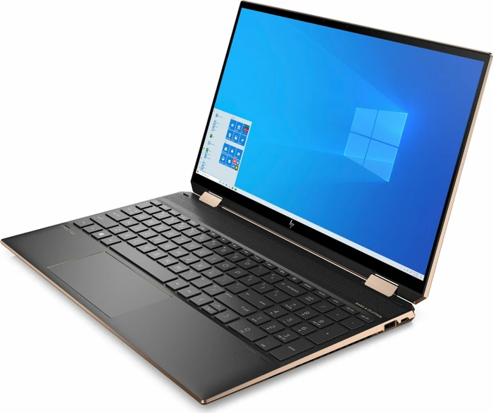 HP Spectre x360 Convertible 15-eb0036ng, Nightfall Black, Core i7-10750H, 16GB RAM, 2TB SSD, GeForce GTX 1650 Ti Max-Q, DE
