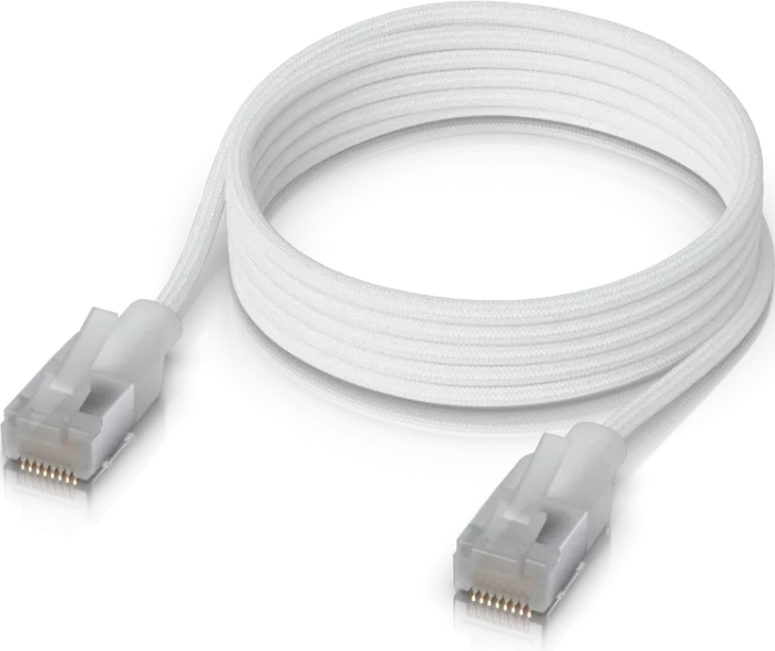 Ubiquiti UniFi Premium Patchkabel, Cat6, RJ-45/RJ-45, 1m, weiß