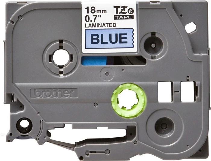 Brother TZe-541 Beschriftungsband, 18mm, schwarz/blau
