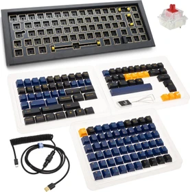 Ducky Outlaw 65 Barebone Gaming-Tastatur, schwarz, ANSI