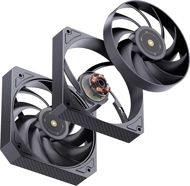Jonsbo HX6280 Black, schwarz