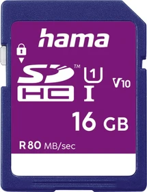 Hama HighSpeed R80 16GB, UHS-I, Class 10
