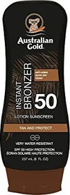 Australian Gold Instant Bronzer Lotion LSF50, 237ml