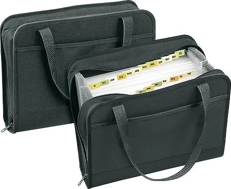 Veloflex Office Fächertasche, A4, schwarz