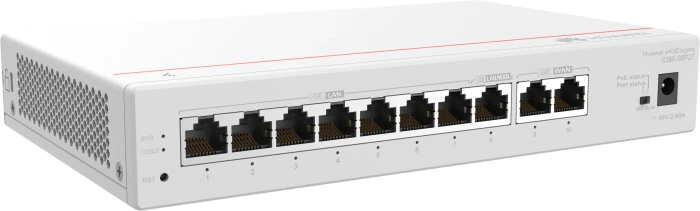 Huawei eKit SME Network eKitEngine S380 S8P2T Desktop Gigabit Router, 10x RJ-45, 124W PoE+