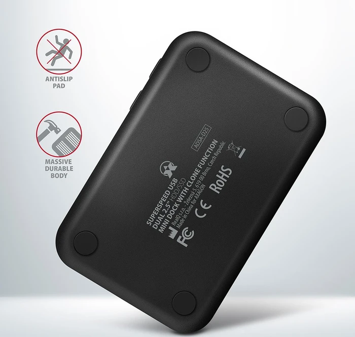 Axagon Compact Dock, 2.5", USB 3.0 Micro-B