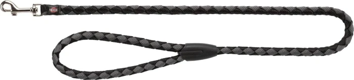 Trixie Cavo Leine, S-M, 1m, Schwarz/Grafit