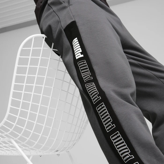 Puma Around the Block Trainingshose lang cool dark grey (Herren)