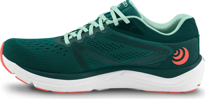 topo athletic Magnifly 4 emerald/coral (Damen)